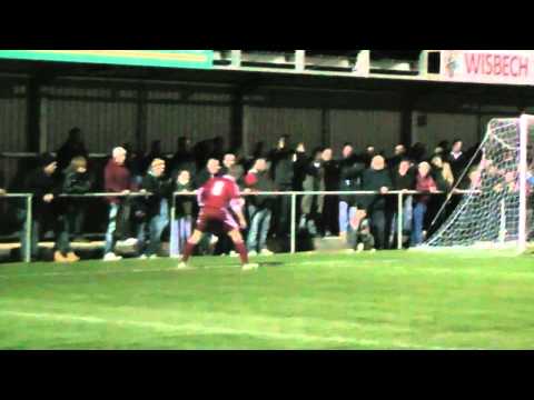 Wisbech Town v St Ives Town - FA Carlsberg Vase - 20/11/12 - Wisbech goals only
