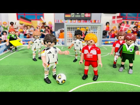 Deutschland 🇩🇪 vs Dänemark 🇩🇰 | Familie Wassermann im Fußballstadion | Europameisterschaft ⚽ | 2:0