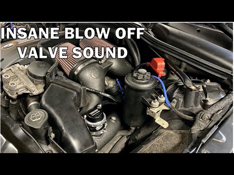 BMW e60 n54 Charge Pipe and Blow Off Valve install