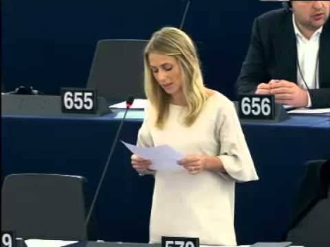 Dita CHARANZOVÁ 23 Oct 2014 plenary speech on Disappearance of 43 teaching students in Mexic