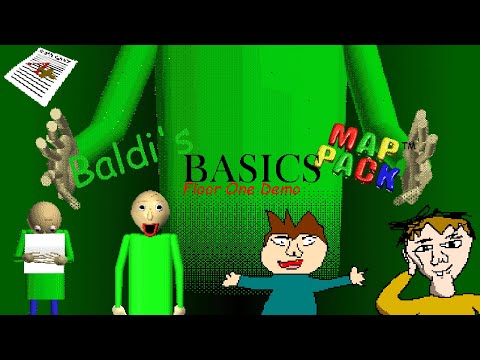 Baldi's Basics The Map Pack: Floor One Demo [V0.2.1]