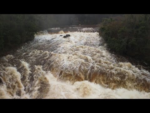 Video Thumbnail: Storm Bert brings flooding to North Yorkshire | AFP