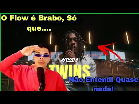 Brasileiro reagindo a  Apollo G - Twins  [ Trap Portugal AfroTrap ]🔥
