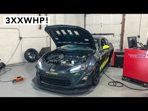 Hi-Boost Pulley Scion FRS Dyno Results