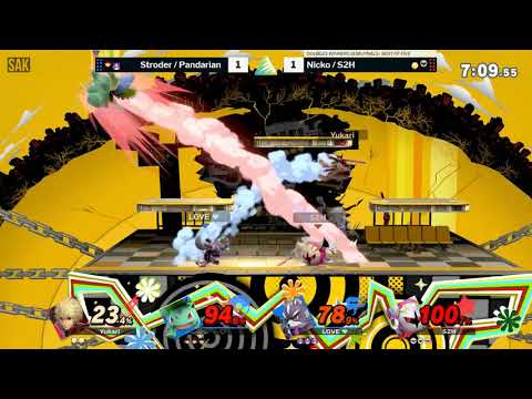 Ascension V Doubles Winners Semis - TUX|Stroder & DEM|Pandarian (Blue) vs S2H & DEM|Nicko (Red)