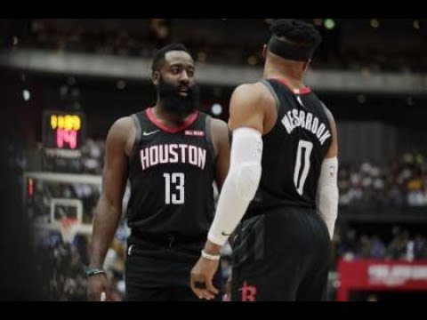 James Harden & Russell Westbrook CRAZY DUO Highlights  ALL PLAYS Against Raptors 44 Pts Together