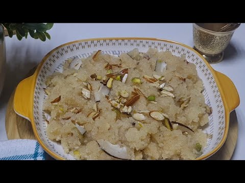 Suji ka Halwa Recipe- Quick Halwa Recipe - Rawa - Semolina Recipe - How to make Halwa