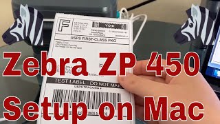 Zebra Zp 450 Installing on Mac