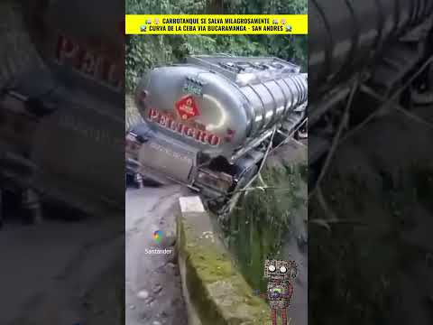 🚛🤯 SE SALVÓ POR UN PELO 🇨🇴