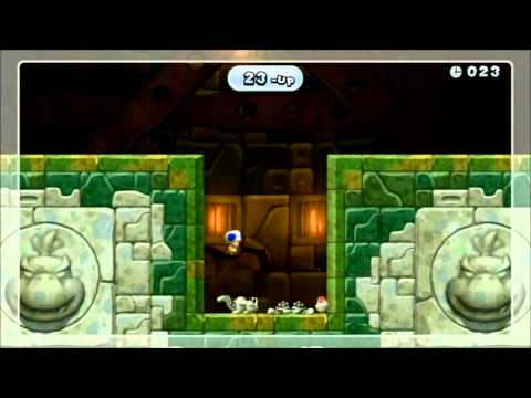 New Super Mario Bros. U: Various 1-Up Rally Challenges