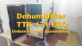 Průmyslový odvlhčovač TTK 380 ECO Trotec - 24h/80l