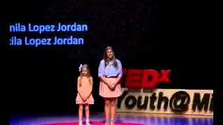 The power of language | Camila & Cecilia Lopez Jordan | TEDxYouth@Miami