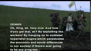 &quot;bloody peasant!&quot; - ;o) - monty python and the holy grail