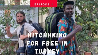 two strangers hitchhike together in turkey for the first time
