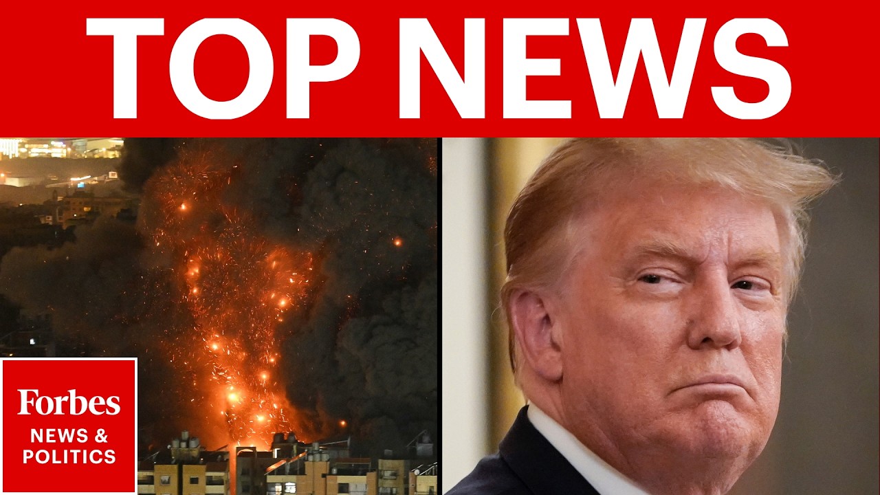 Video | LIVE: Trump Visits Ohio, Iran War Rages, DHS Shutdown Impasse | Forbes News &amp; Politics Channel