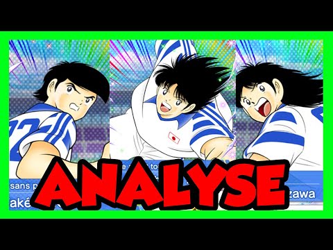 ANALYSE Shingo, Izawa & Kishida QZA ► Captain Tsubasa Dream Team