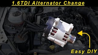 How to Replace an Alternator on a 1.6 TDI (Seat Leon / VW / Audi / Skoda) – Full DIY Guide