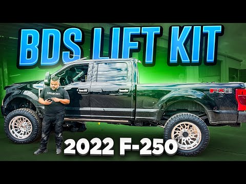 2022 FORD F-250 GETS BDS 4-LINK LIFT KIT!!!