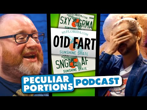 Florida: The best and worst personalised license plates - Peculiar Portions Podcast #53