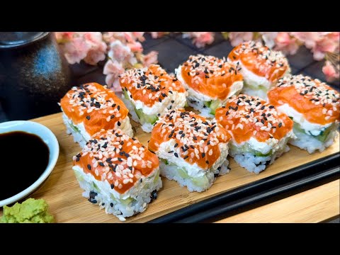 Quick Lazy Sushi Recipe - In Just 5 Minutes!