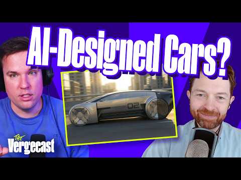 Video Thumbnail: What an AI-designed car looks like | The Vergecast