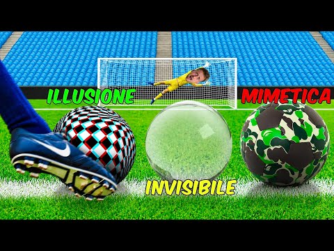 Ho creato dei PALLONI VIETATI per INGANNARE il PORTIERE ⚽😵