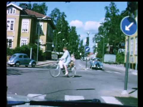 Sandviken 1967 rundtur med vänstertrafik
