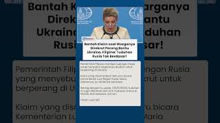 Bantah Tuduhan Rusia soal Warganya Direkrut untuk Perang Bantu Ukraina, Filipina: Tak Berdasar