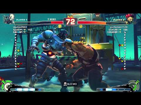 Dashio (Seth) vs Yuu★ (Akuma) - AE 2012 Matches *720p HD*