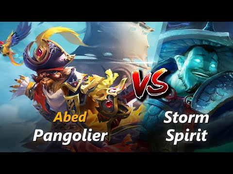 Abed mid Pangolier vs Storm Spirit | First 10 minutes