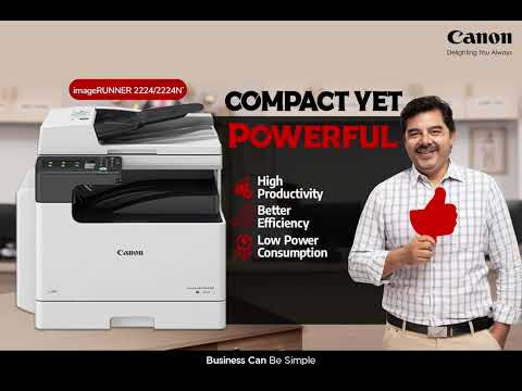 Canon Imagerunner 2224N with Duplex, Platen & Toner Laser A3 Multifunction Device Monochrome