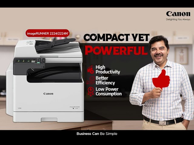 Canon Photocopy Machine - Print Speed: 24 Ppm Canon iR 2224N with DADF ...