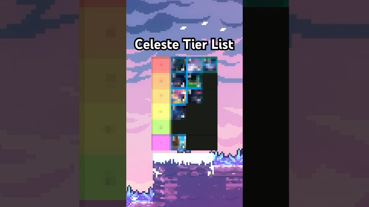 I ranked every Celeste Chapter  #celeste #gaming #foryou  #indiegame #undertale