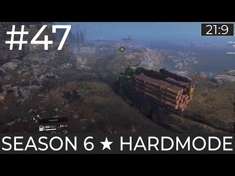 S06 Hardmode #47 - Lieferung durch die Tiefebene 1  (Maine, USA) ★ Snowrunner Deutsch