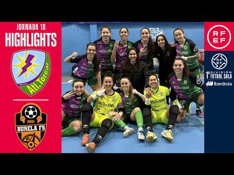 Resumen #PrimeraIberdrola | Nueces de Ronda Atlético Torcal 5-1 Reyco Burela FS| Jornada 18