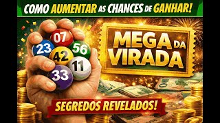 Dicas para aumentar suas chances de GANHAR NA Mega-Sena da Virada 2025! Boa Sorte!