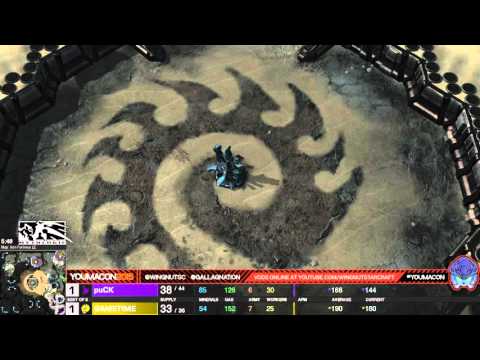 Youmacon 2015 - Winners RD2 - Puck(P) v Gametime(Z) - Game3
