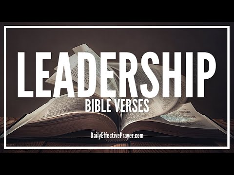 Bible Verses On Leadership | Scriptures On Leadership Development (Audio Bible) Video