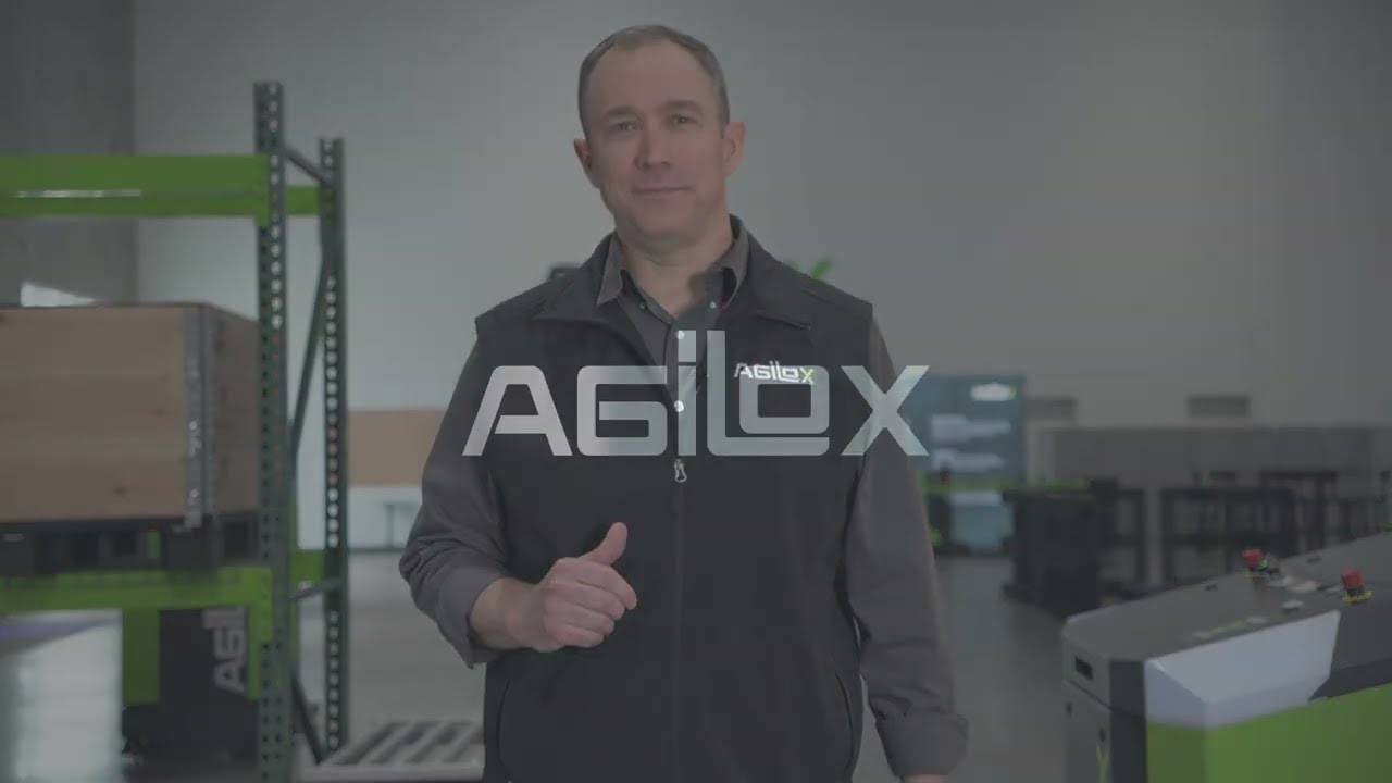 AMRs with omnidirectional Driving by AGILOX