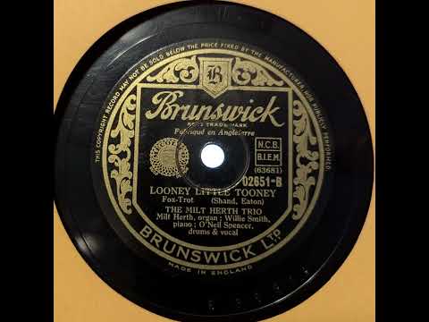 The Milt Herth Trio - Looney Little Tooney (1938)