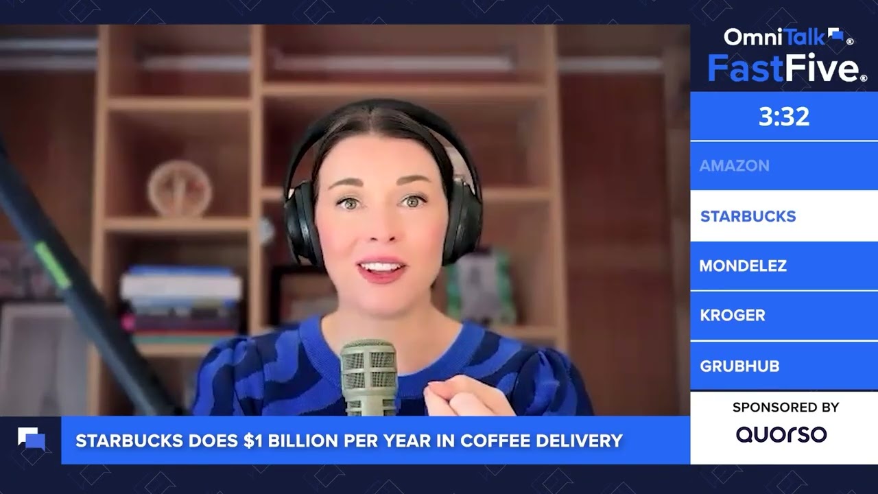 Starbucks' Billion-Dollar Delivery Business | Fast Five Shorts