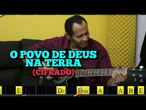 O POVO DE DEUS NA TERRA - 455. HARPA CRISTÃ - (CIFRADO) - Carlos José