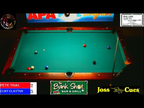 Steve Flemming VS Steve Stinebaugh Maryland 8 Ball Championship Matches