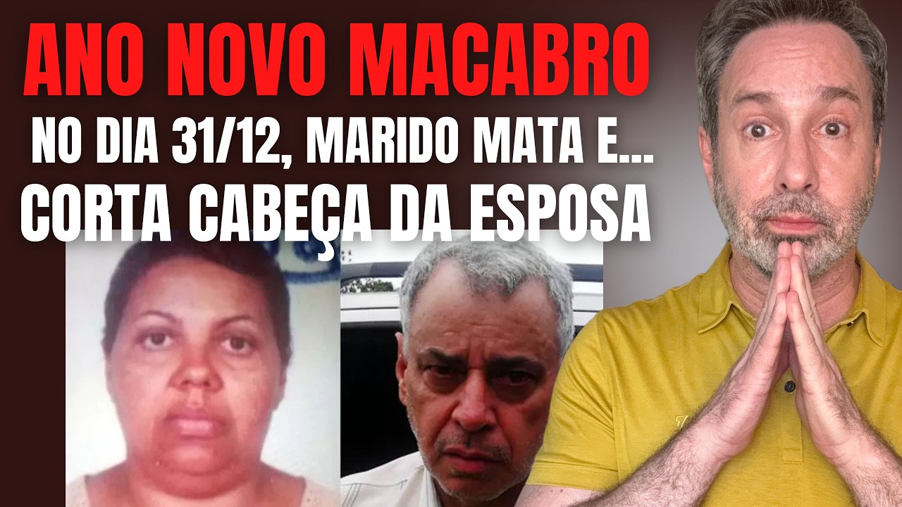 NO ANO NOVO, MARIDO MATA E DECAP1TA ESPOSA E VAI PARA O ALMOÇO DO DIA PRIMEIRO EM FAMÍLIA