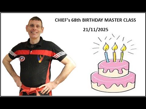 CHIEFS BIRTHDAY MASTERCLASS