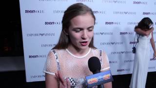 Morgan Saylor Talks Homeland Season 3, Working with Claire Danes! video