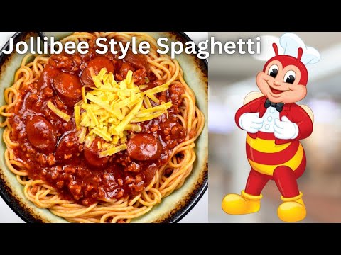 Jollibee Style🇵🇭(Plant Based) Spaghetti + Fried Garlic Rice #food