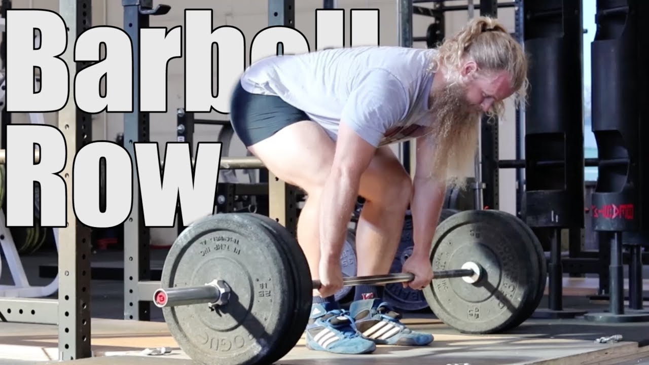 Pendlay Row demonstration video