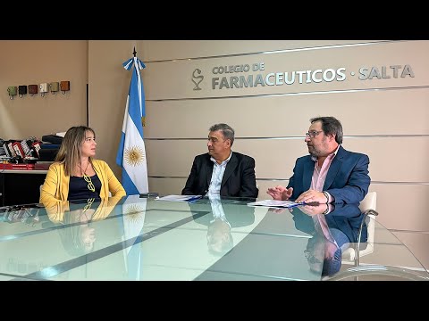 Convenio de colaboración entre el Ministro de Salud Pública y el Colegio de Farmacéuticos de Salta