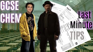GCSE Chemistry Paper 1 Tomorrow: Last Minute Tips